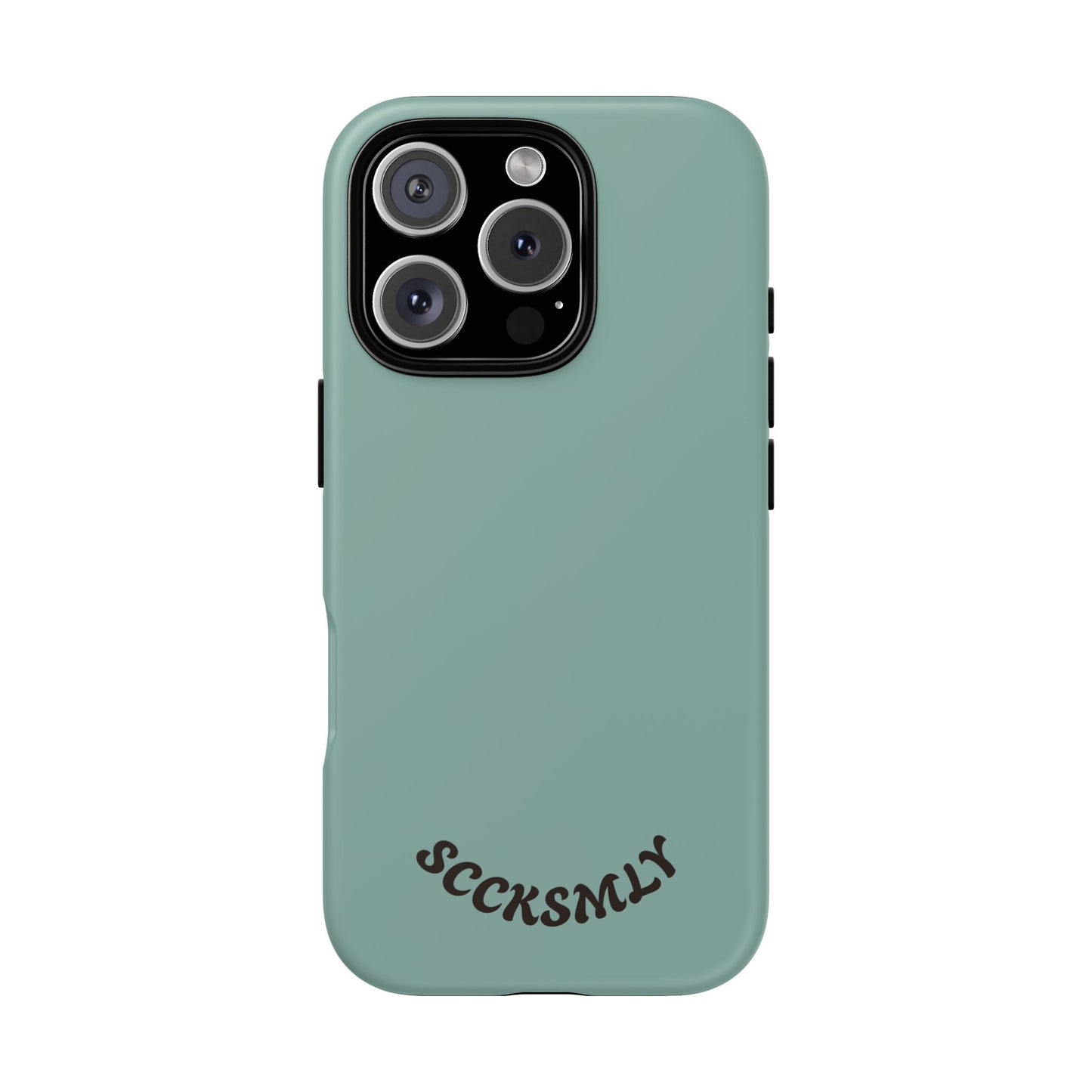 SOLID Fudge Mint Crunch Tough Phone Case for Apple