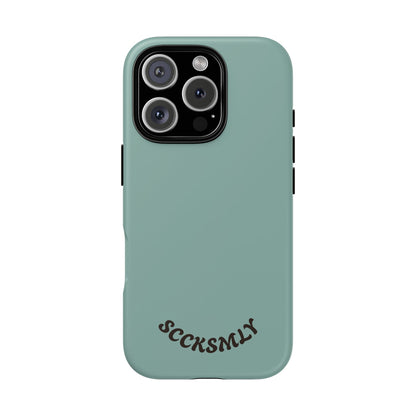 SOLID Fudge Mint Crunch Tough Phone Case for Apple