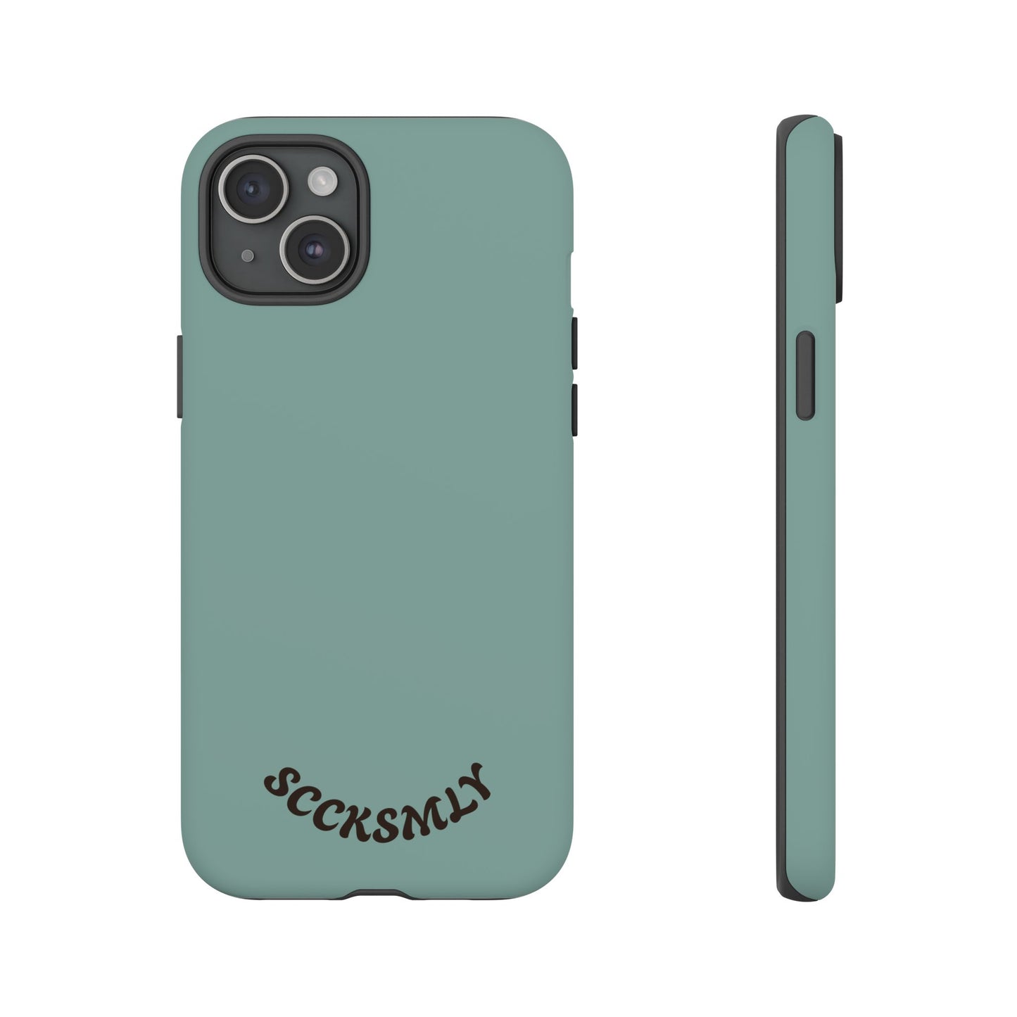 SOLID Fudge Mint Crunch Tough Phone Case for Apple