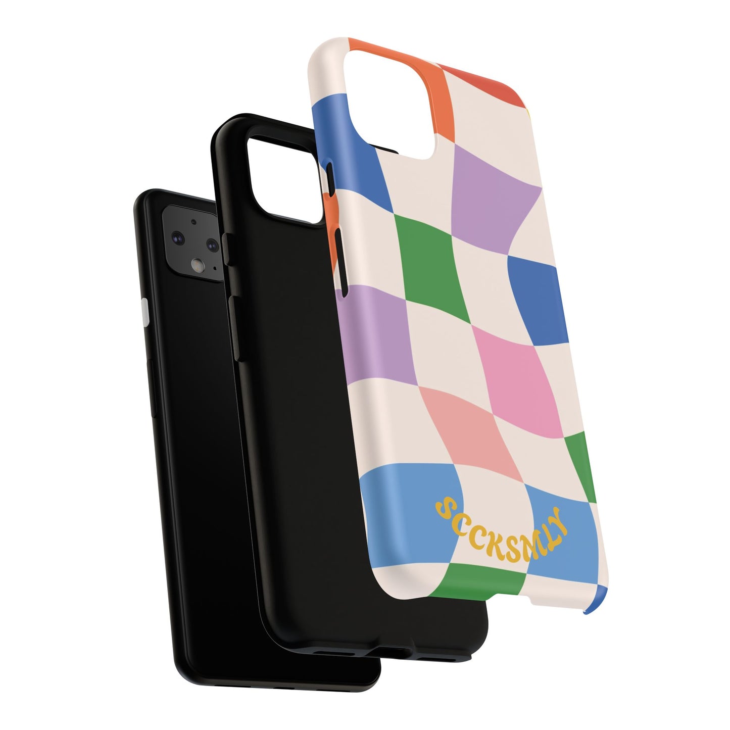 Checker Flicker Phone Case for Google Pixel