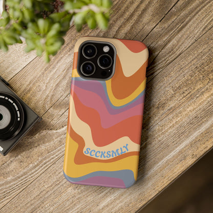 Warm Retro Phone Case for Apple