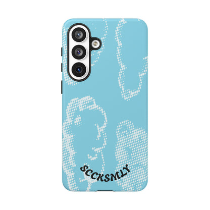 Comic Dot Sky Tough Phone Case for Samsung