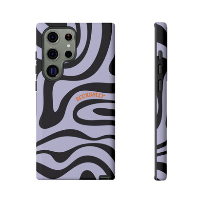 Purple Swirl Phone Case for Samsung