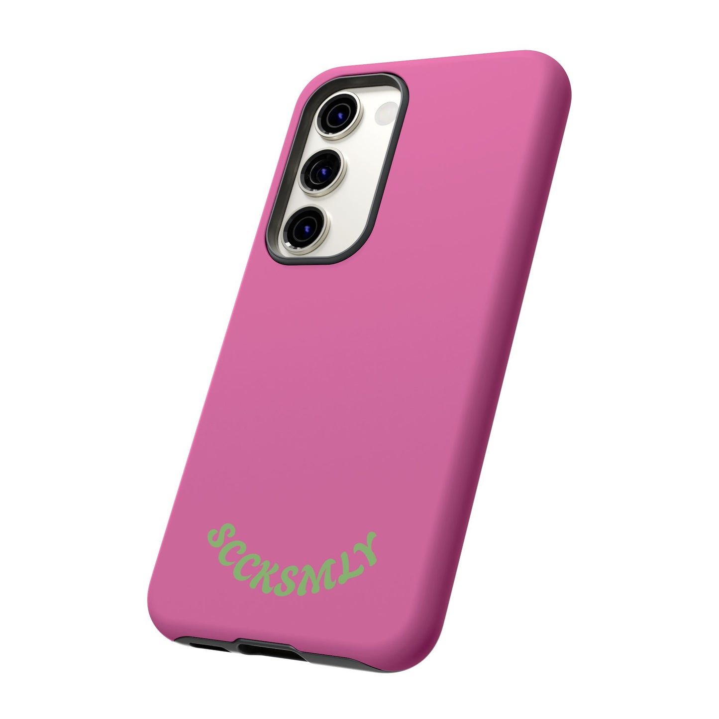 SOLID Sweet Static Pink Tough Case for Samsung