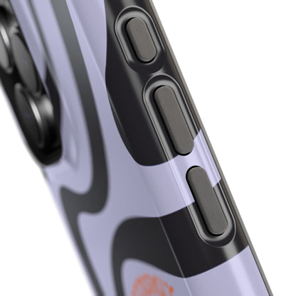 Purple Swirl Phone Case for Apple