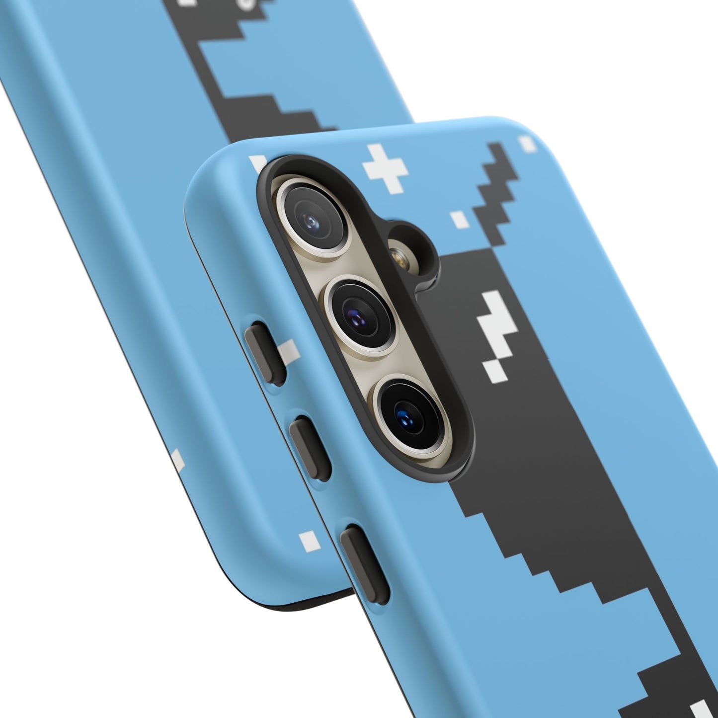 Pixel Glass Tough Phone Case for Samsung