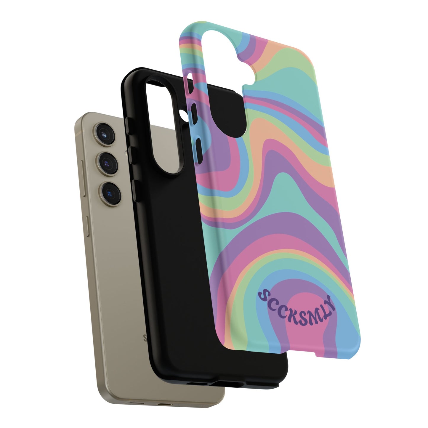 Pastel Swirl Phone Case for Samsung
