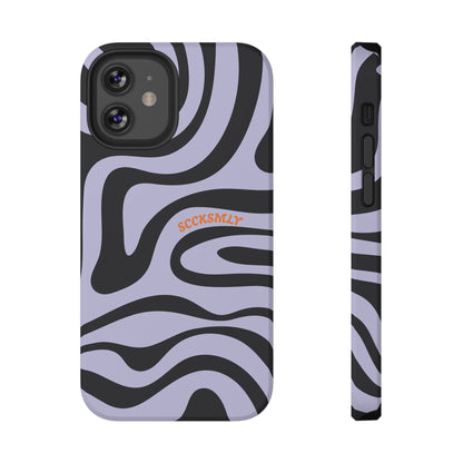 Purple Swirl Phone Case for Apple