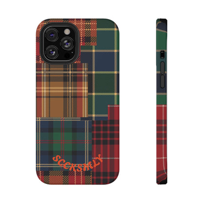 Heritage Hues Patchwork Tough Phone Case for Apple
