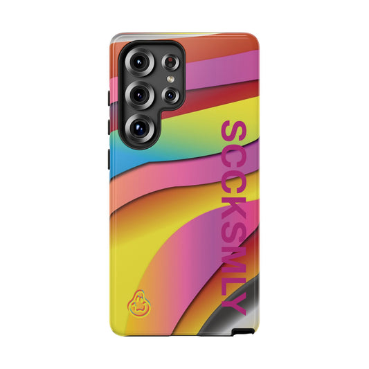 Modern Retro Rainbow Phone Case for Samsung