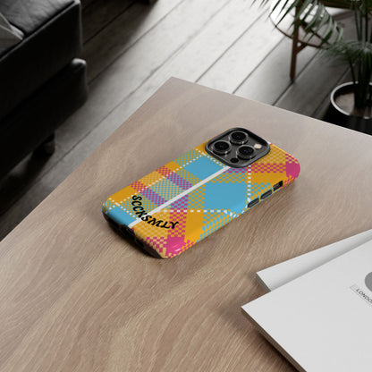 Pattern Punch Phone Case for Apple