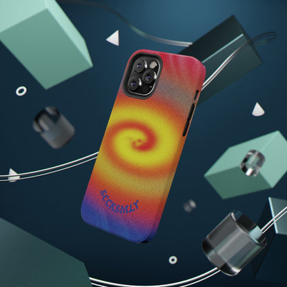 Toxic Spiral Tough Phone Case for Apple