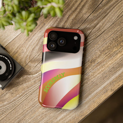 Neutral Waves Phone Case for Apple