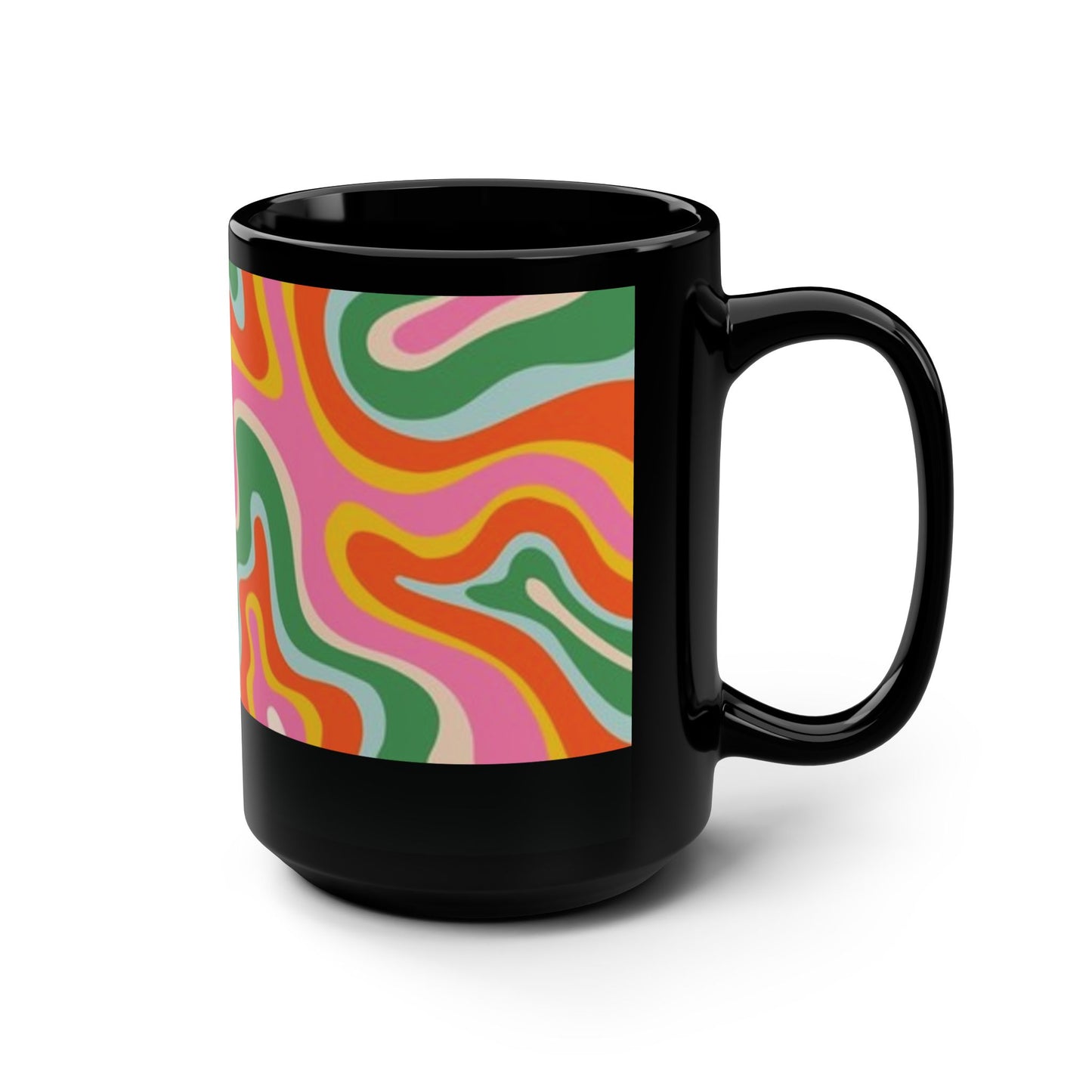 Mug Daydream Drip 15 oz Black