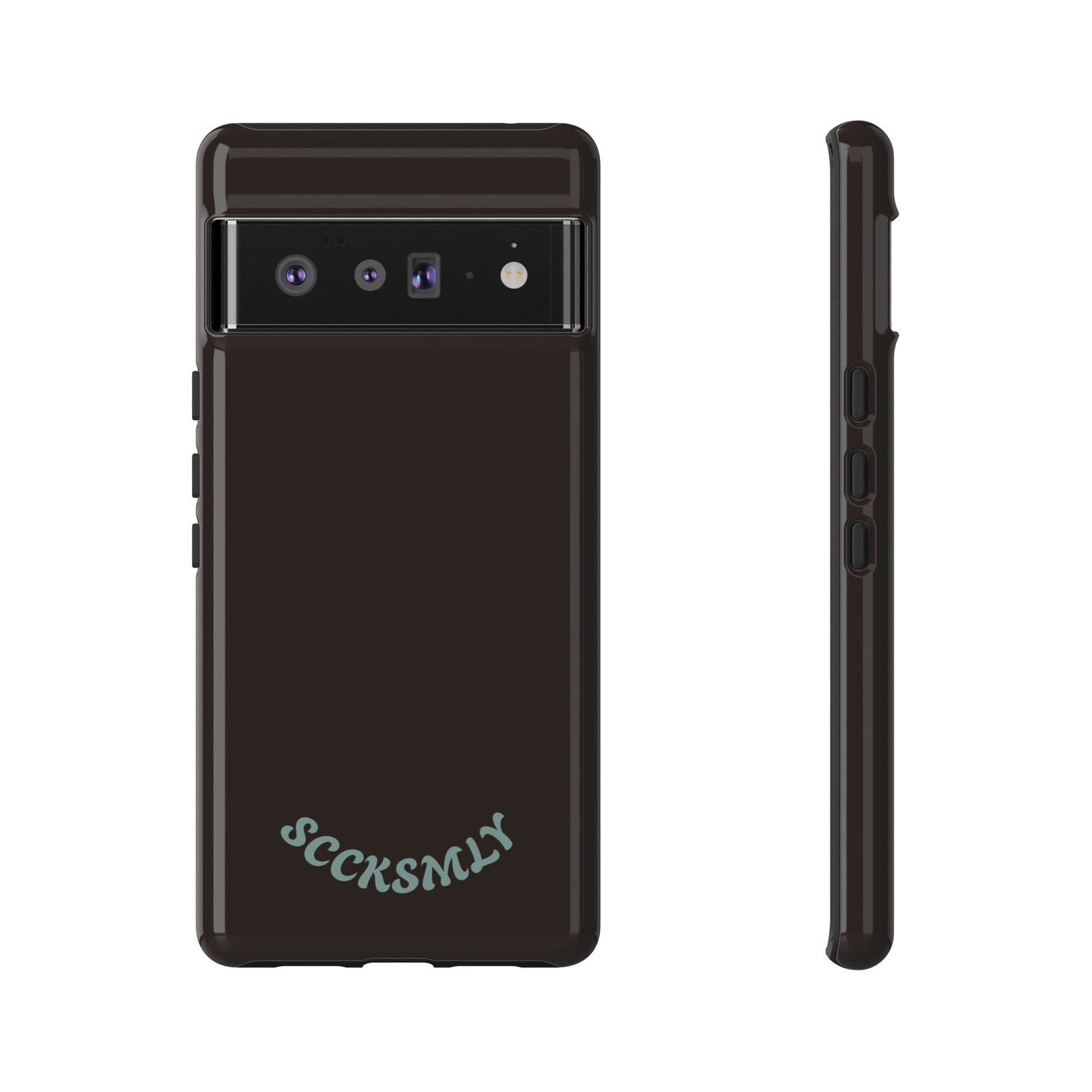 SOLID Espresso Mint Tough Phone Case for Google Pixel