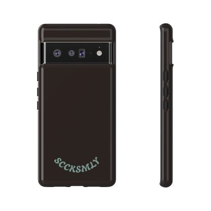 SOLID Espresso Mint Tough Phone Case for Google Pixel