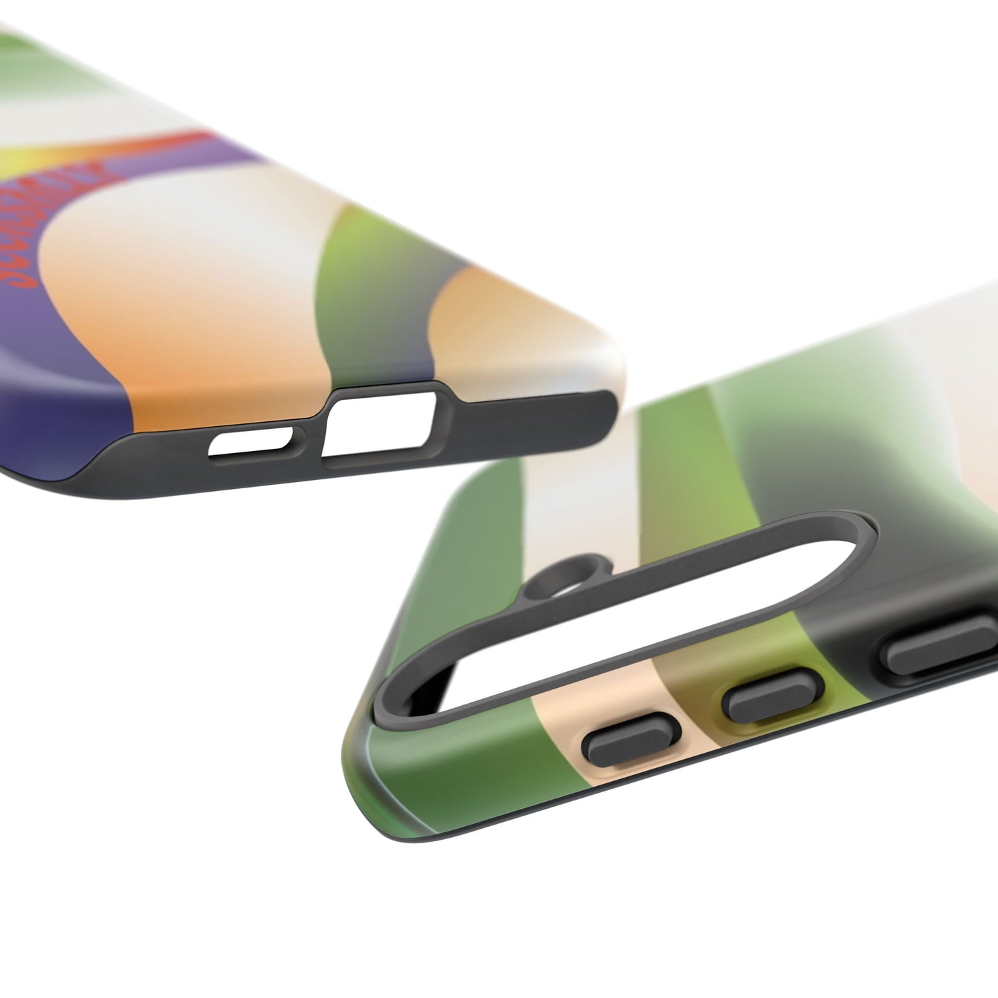 Green Waves Phone Case for Samsung
