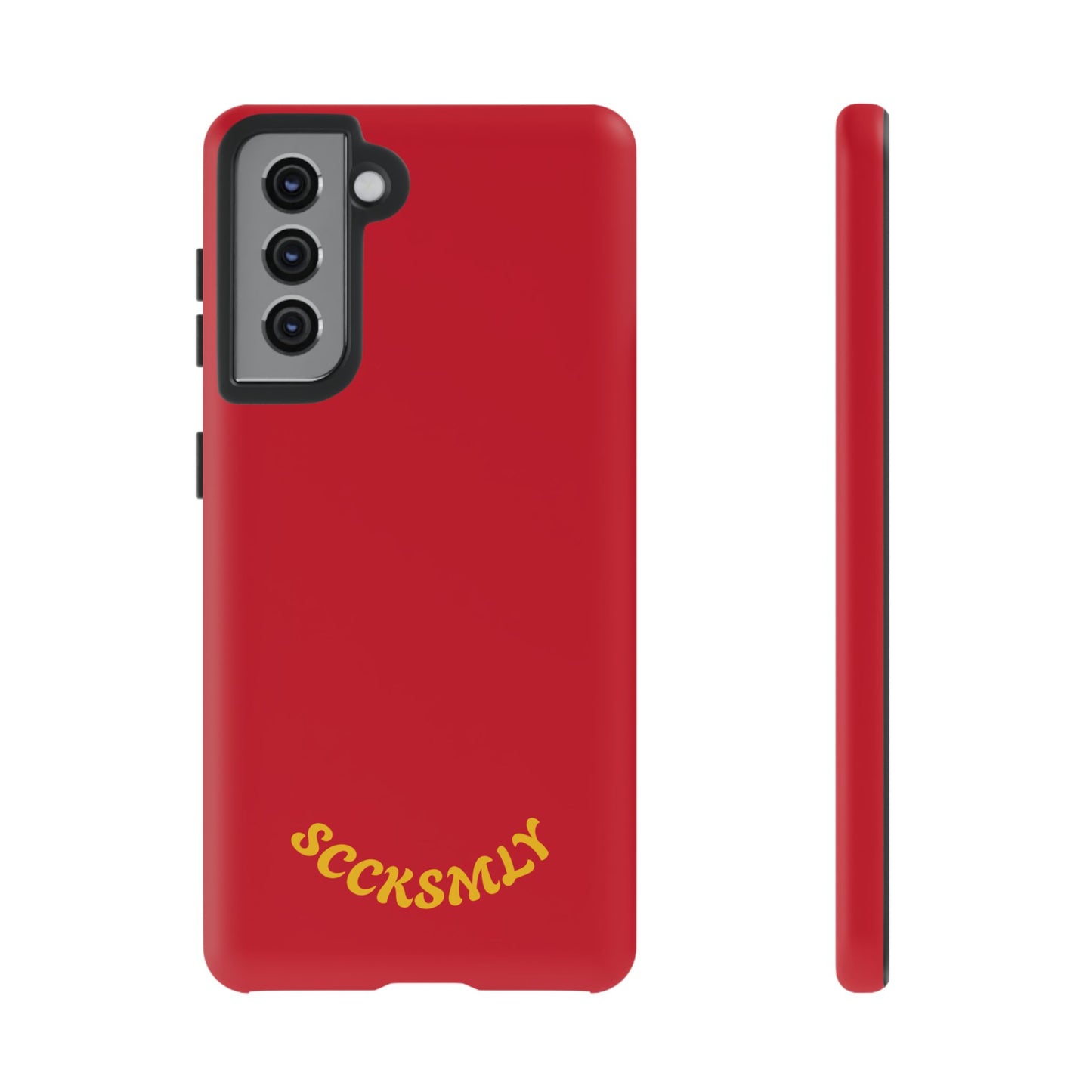 SOLID Calm Cherry Tough Case for Samsung