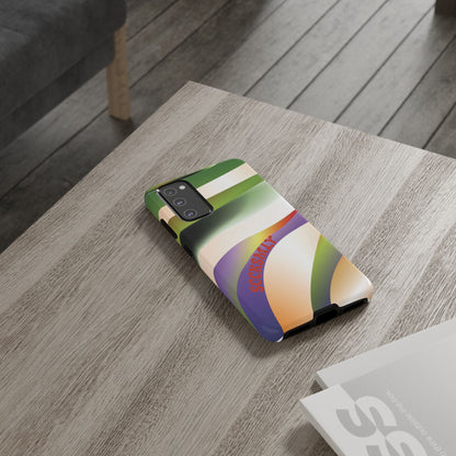 Green Waves Phone Case for Samsung