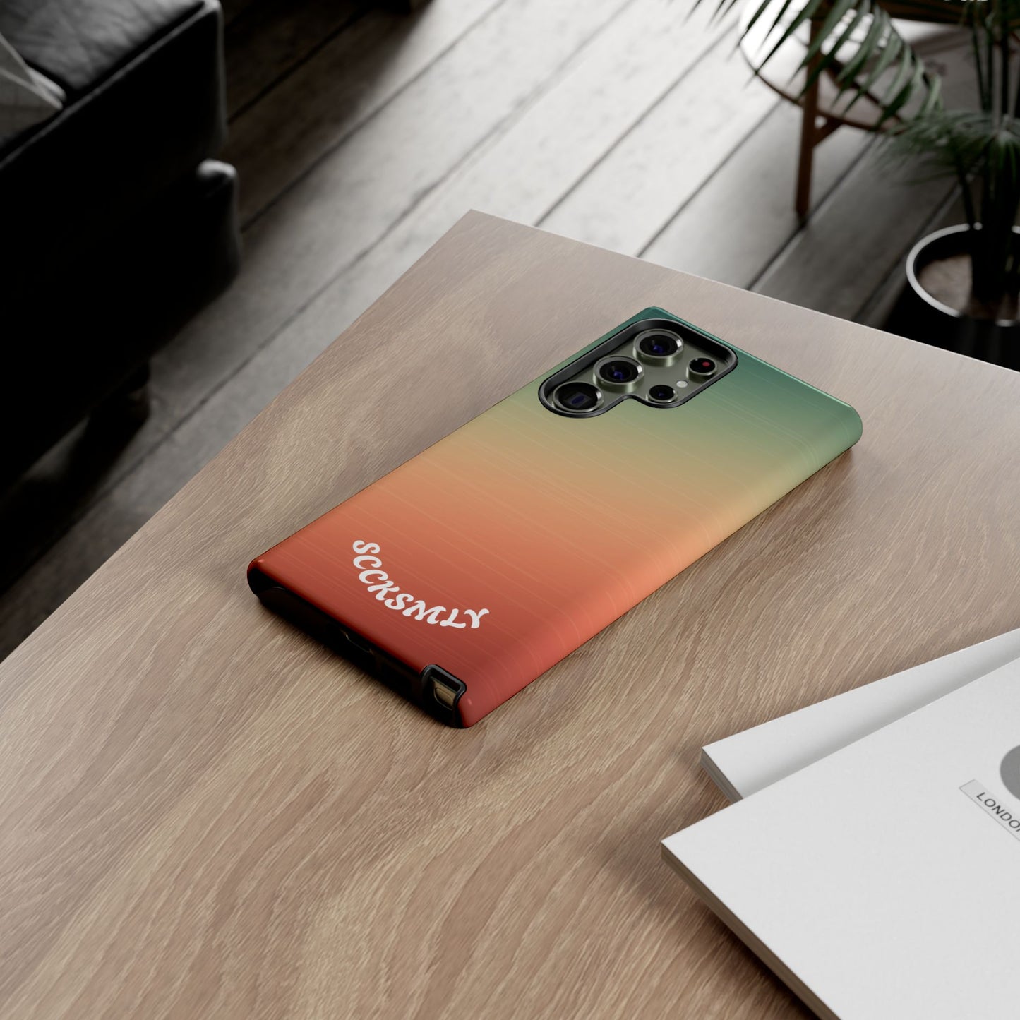 Warm Ombré Tough Phone Case for Samsung