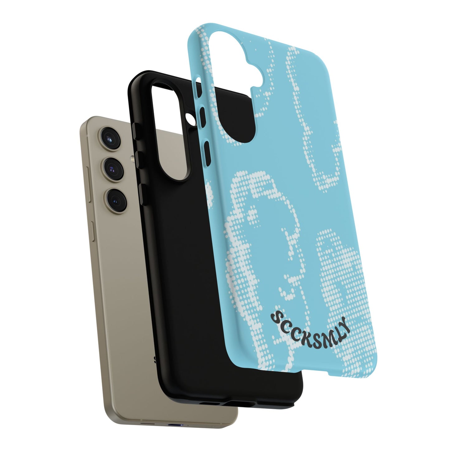 Comic Dot Sky Tough Phone Case for Samsung
