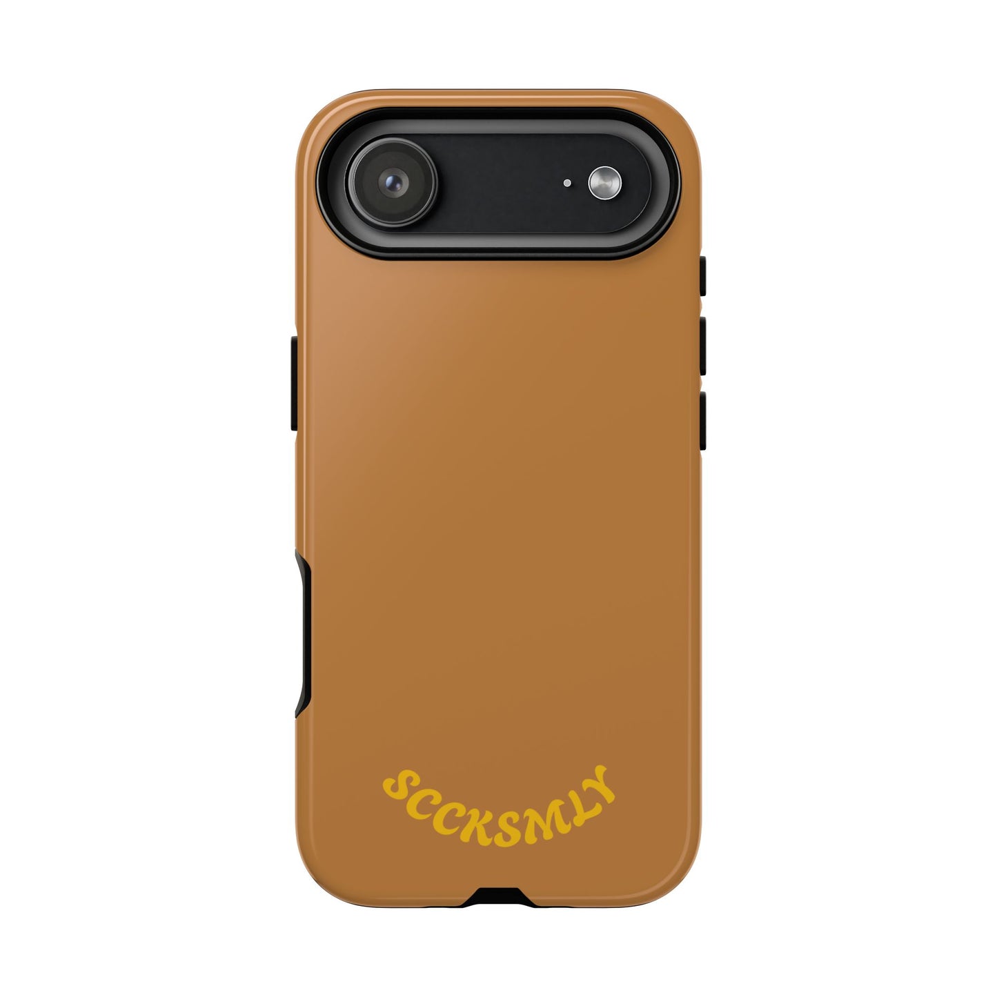 SOLID Spiced Caramel Tough Case for Apple