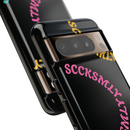 Y2K Wavy Script Tough Case for Google Pixel