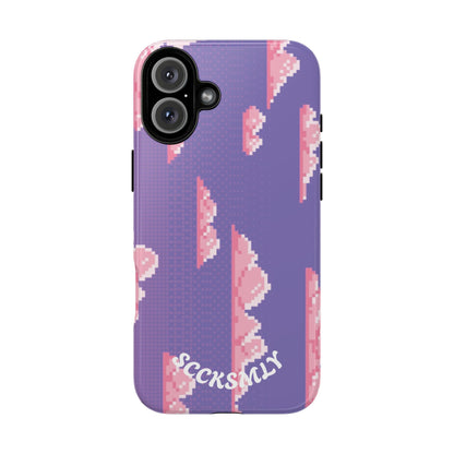 Purple Cotton Candy Sky Tough Phone Case for Apple
