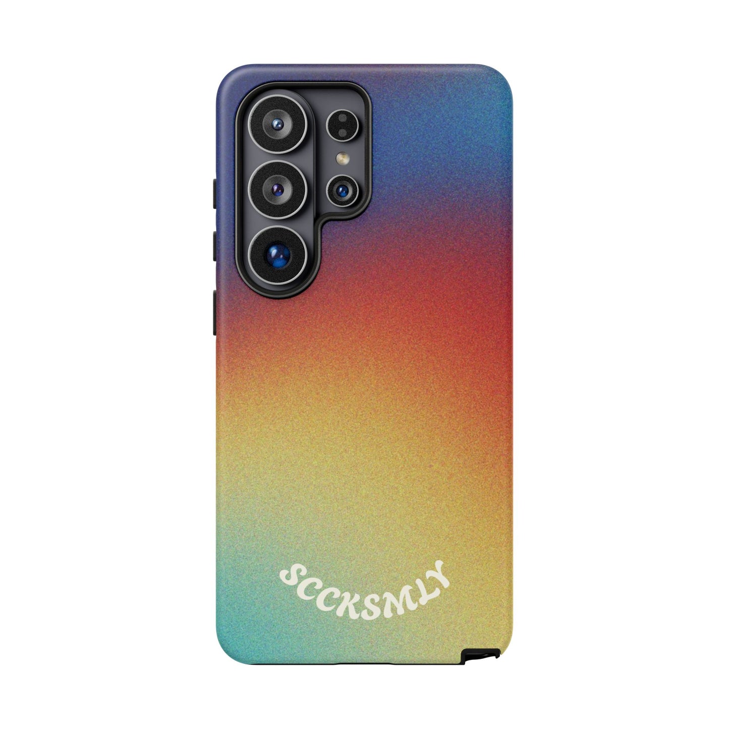 Faded Sunset Aura Tough Phone Case for Samsung