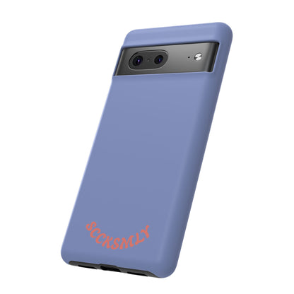 Periwinkle Blue Tough Phone Case for Google Pixel
