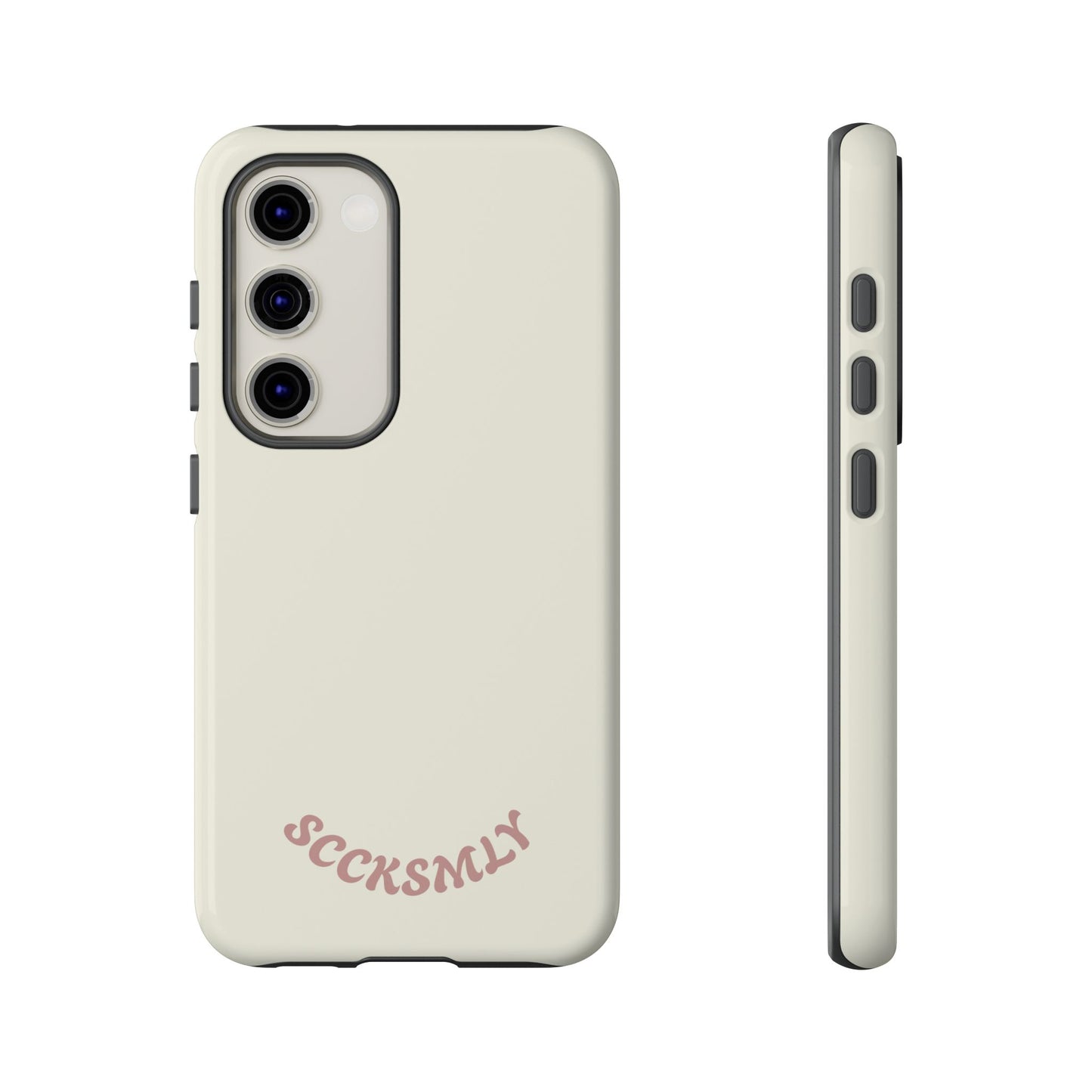 Sweet Oat Milk Tough Phone Case for Samsung