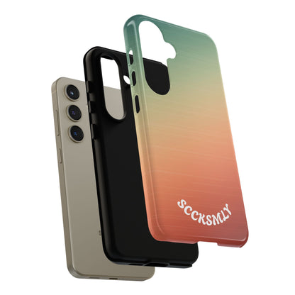 Warm Ombré Tough Phone Case for Samsung