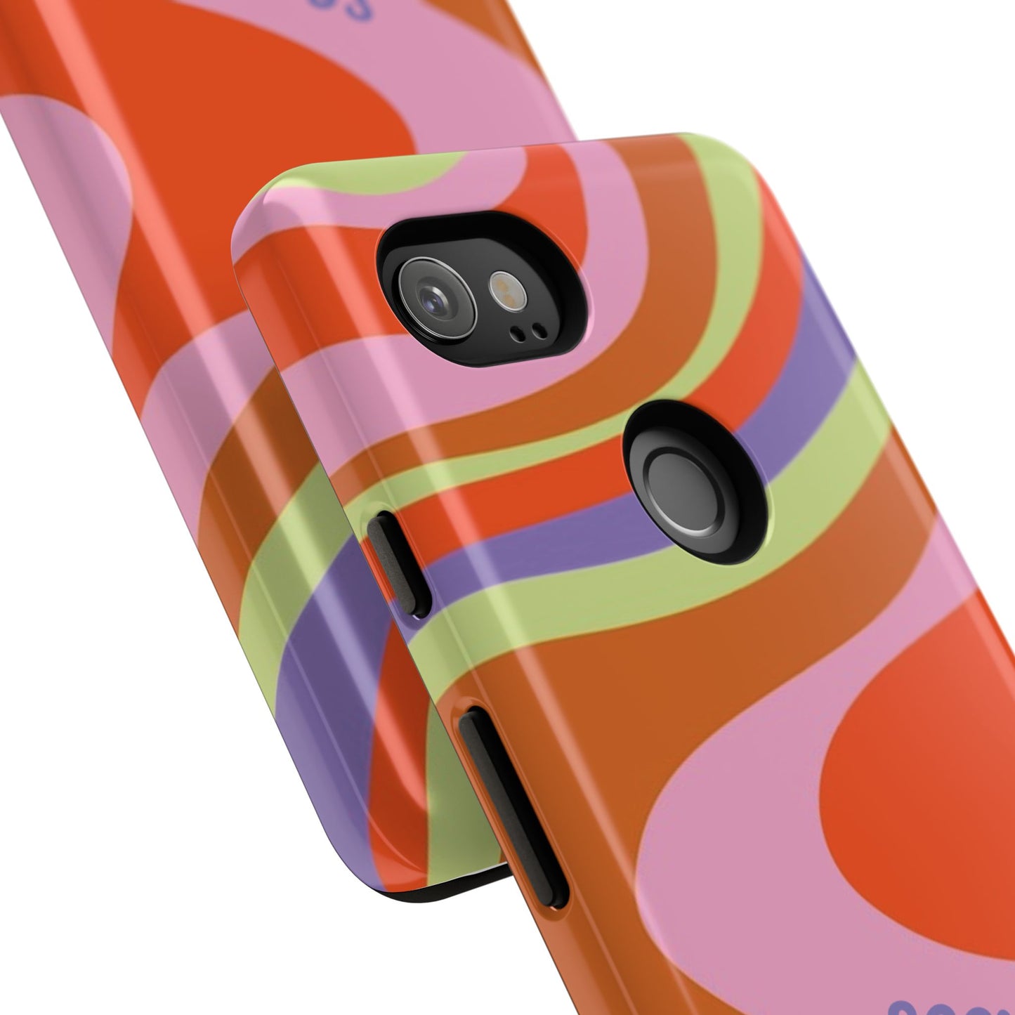 Curvy Swirl Phone Case for Google Pixel