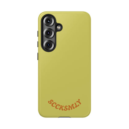 SOLID Lemon Dijon Glaze Tough Case for Samsung
