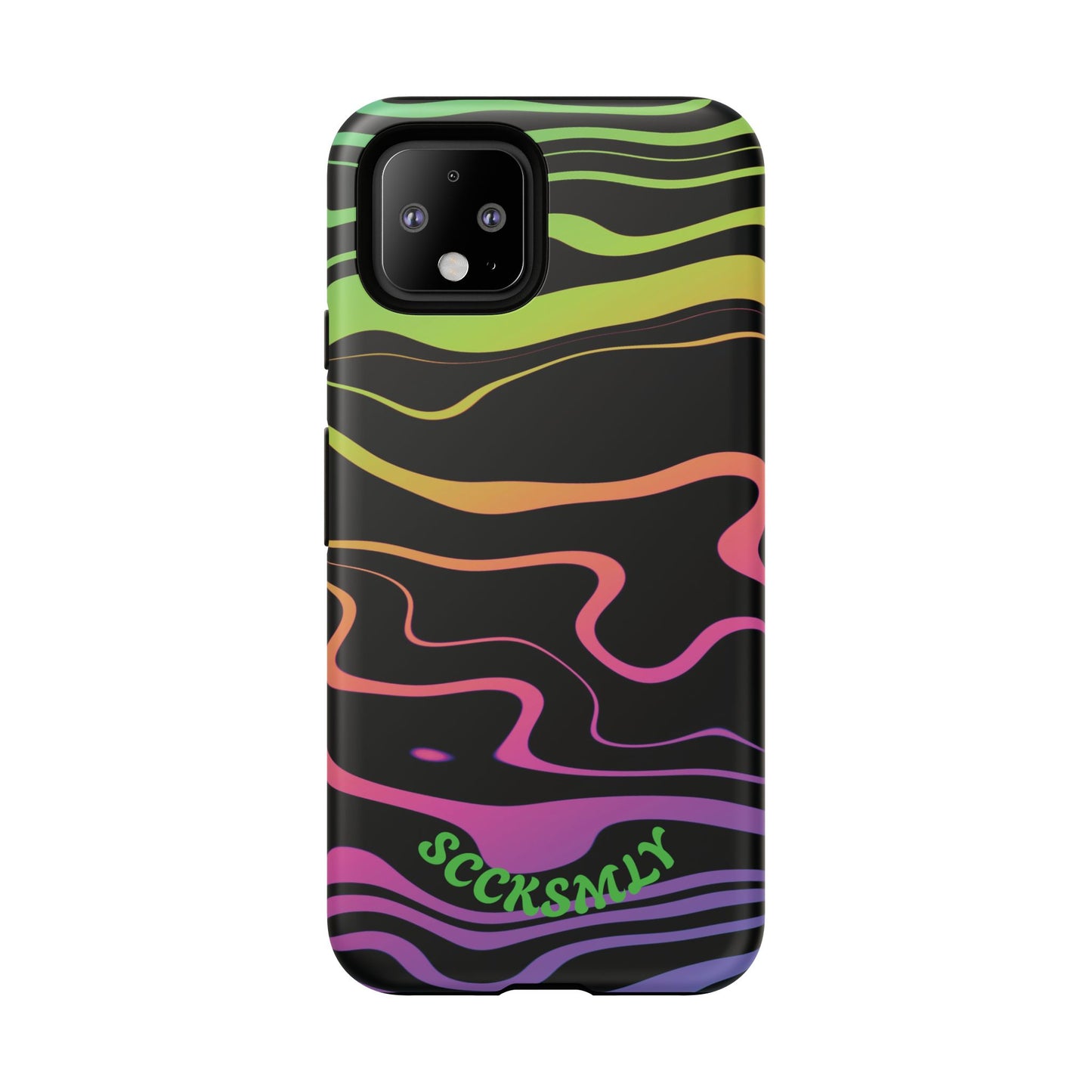 Dark Rainbow Phone Case For Google Pixel