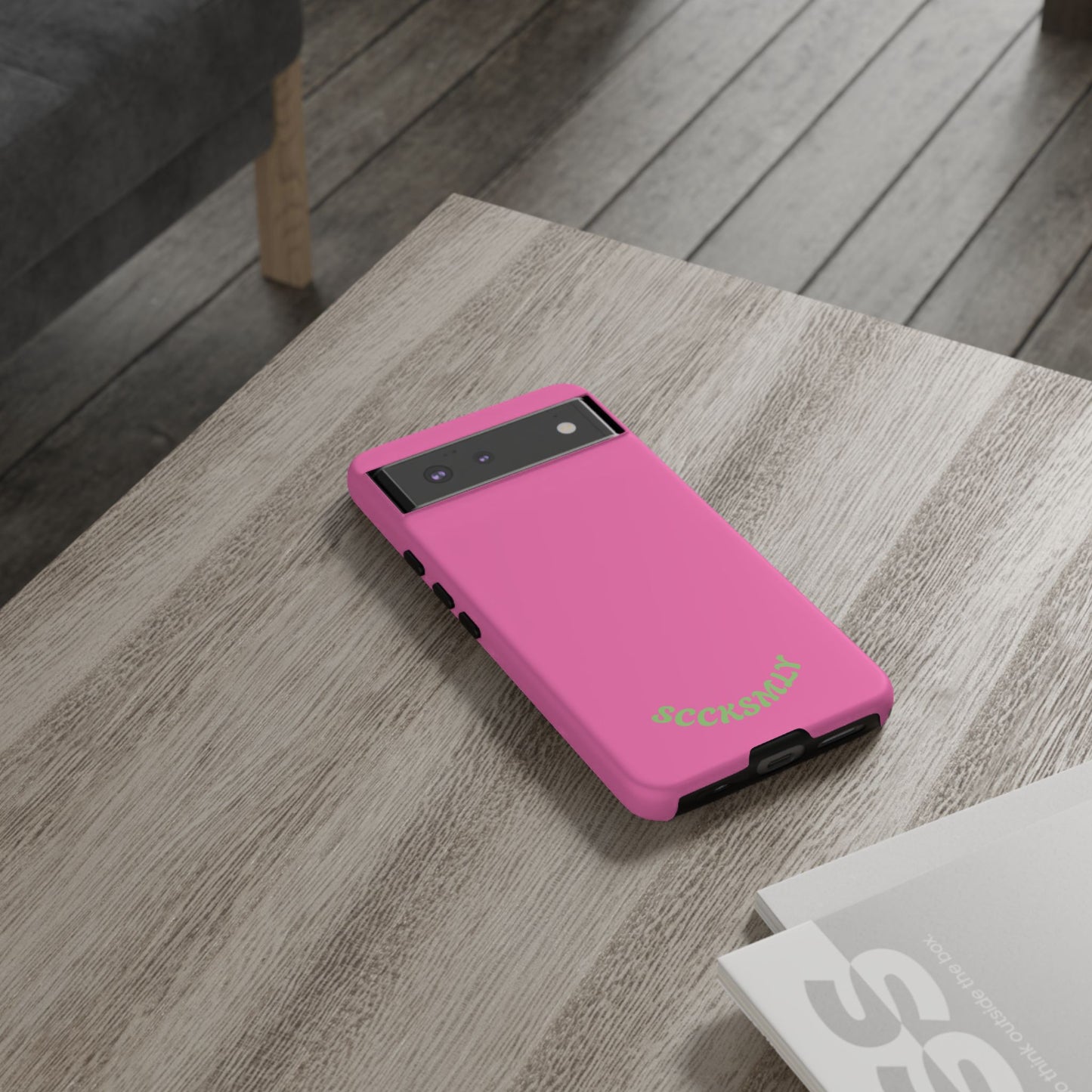 SOLID Sweet Static Pink Tough Case for Google Pixel