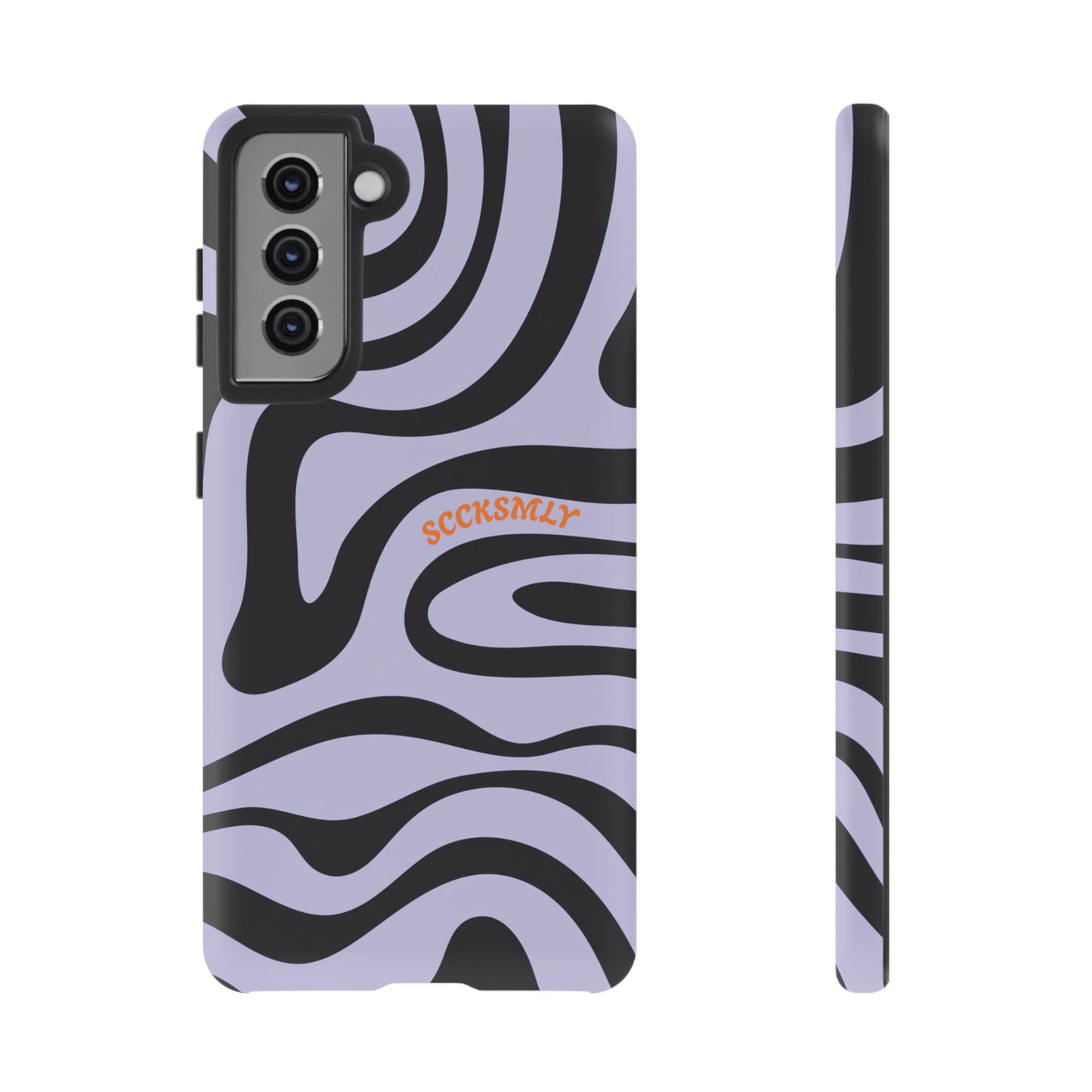 Purple Swirl Phone Case for Samsung
