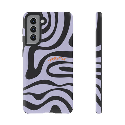 Purple Swirl Phone Case for Samsung