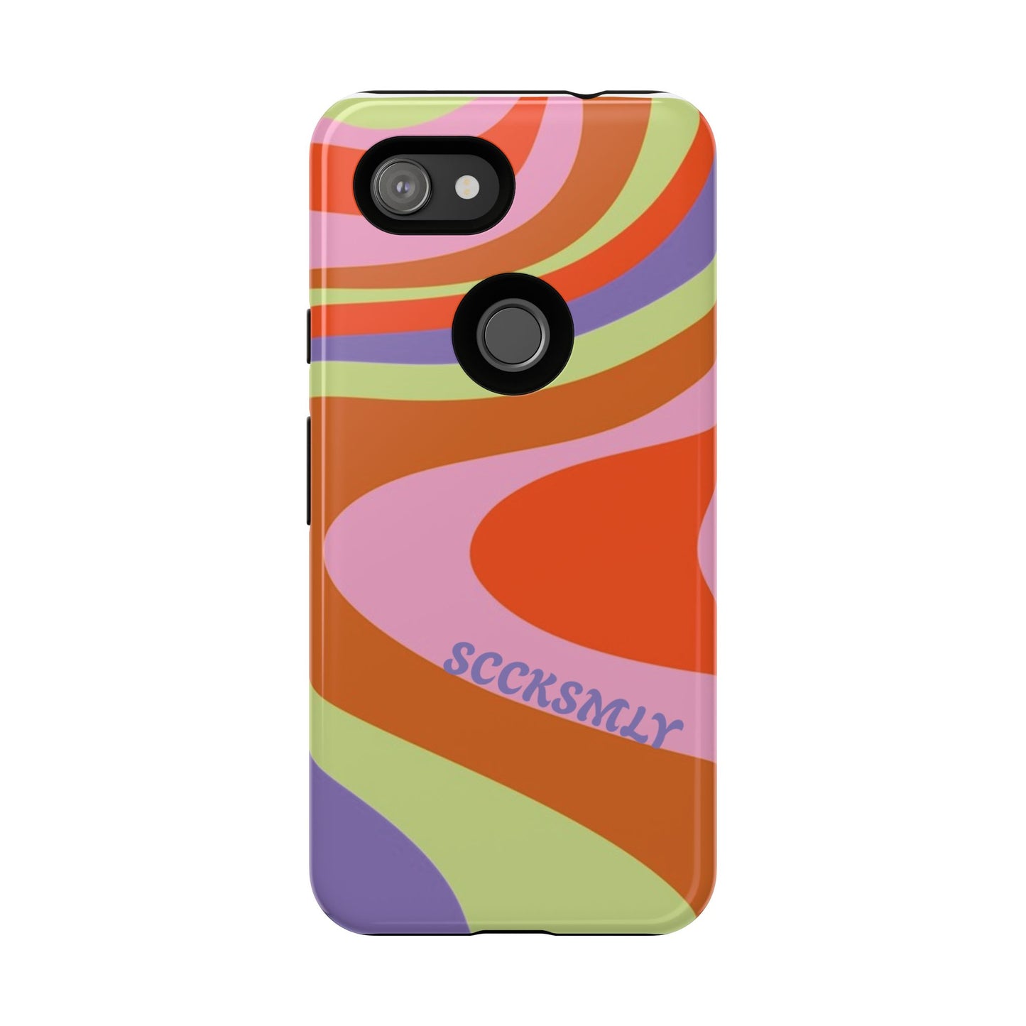 Curvy Swirl Phone Case for Google Pixel