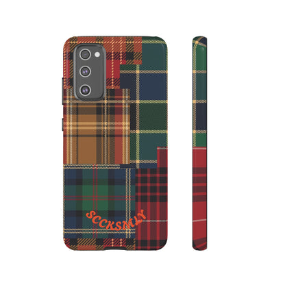 Heritage Hues Patchwork Tough Phone Case for Samsung