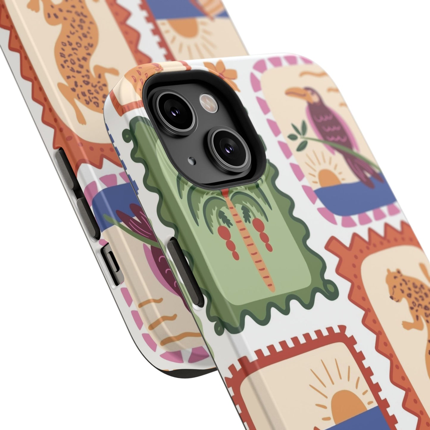 Tropical Print Phone Case for Apple