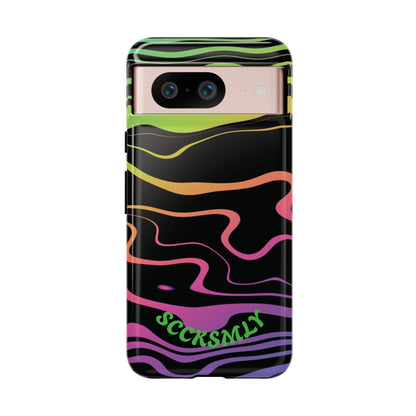 Dark Rainbow Tough Case For Google Pixel
