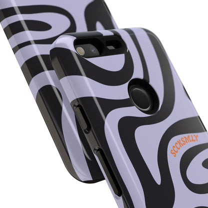 Purple Swirl Phone Case for Google Pixel
