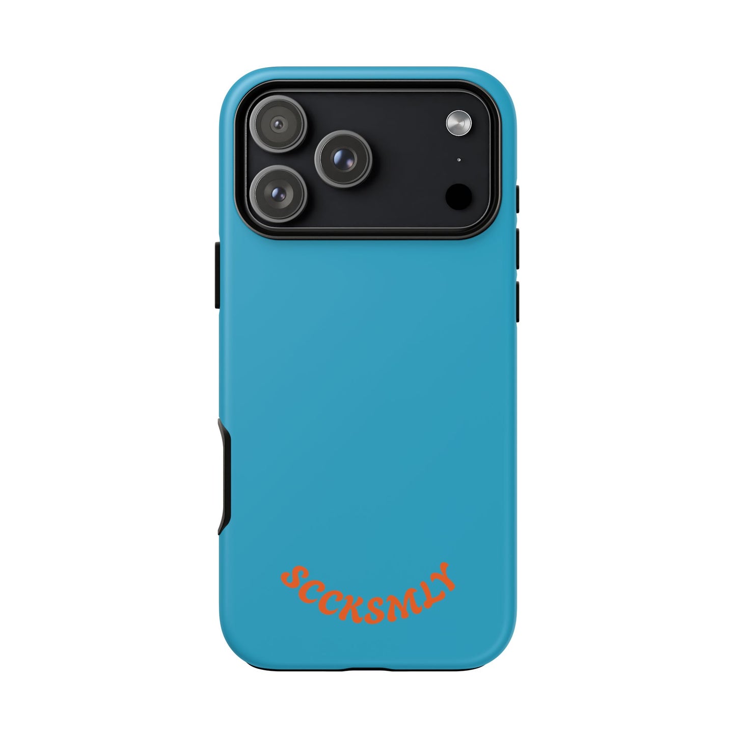 SOLID Blue Spook Tough Case for Apple