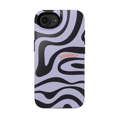 Purple Swirl Phone Case for Apple