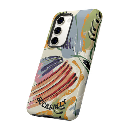 Botanical Strokes Palette Tough Phone Case for Samsung