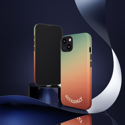 Warm Ombré Tough Phone Case for Apple