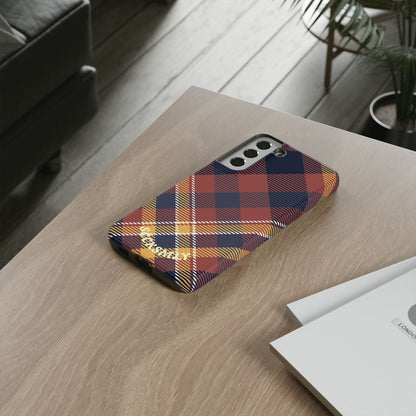 Harvest Tartan Phone Case for Samsung