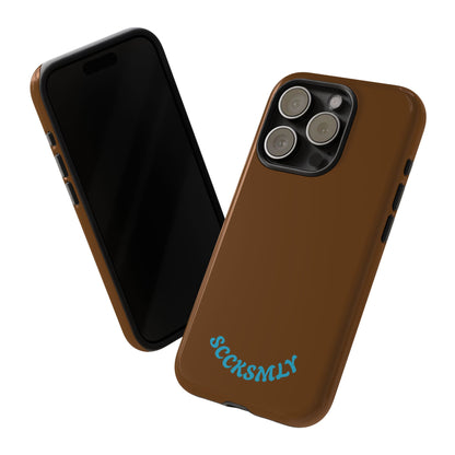 SOLID Chocolate Coco Tough Case for Apple