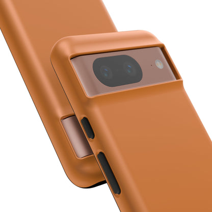 SOLID Burned Plum Tough Case for Google Pixel